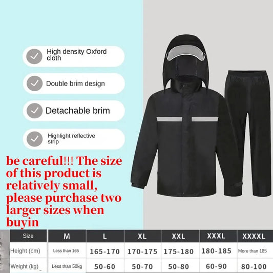 Reflective Waterproof Rain Suit